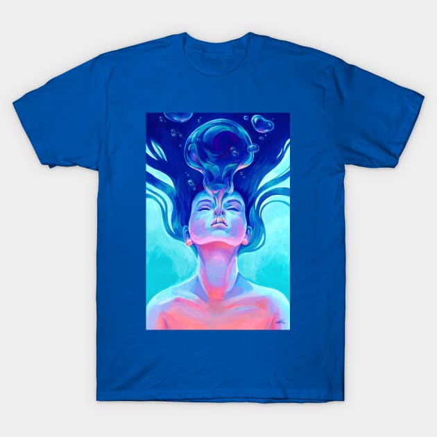 Breathe T-Shirt by Lisa LaRose Art